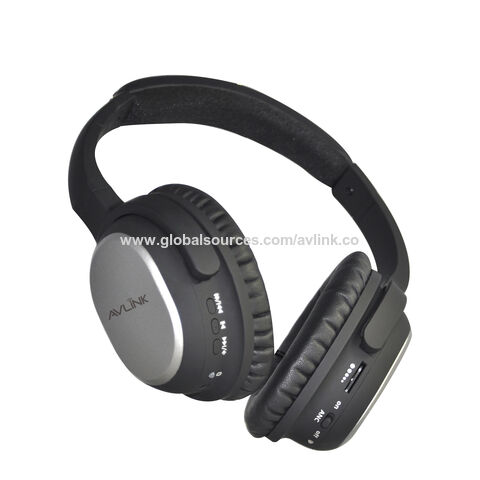 Casque micro WE Bluetooth connexion BT ou câble jack 3.5mm micro pivotant  noir