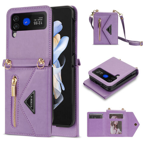 Case for Samsung Galaxy Z Flip 3 Luxury PU Leather Folding Cover