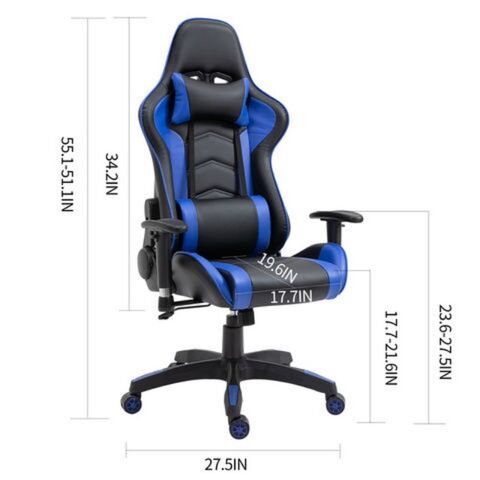 Buy Wholesale China Wholesale Cheap Office Ergonomic 2d Armrestracing Style  Leather Swivel Recliner Pro Computer Game Pc Gaming Chair & Ergonomic  Leather Gaming Chair Computer Chair at USD 65