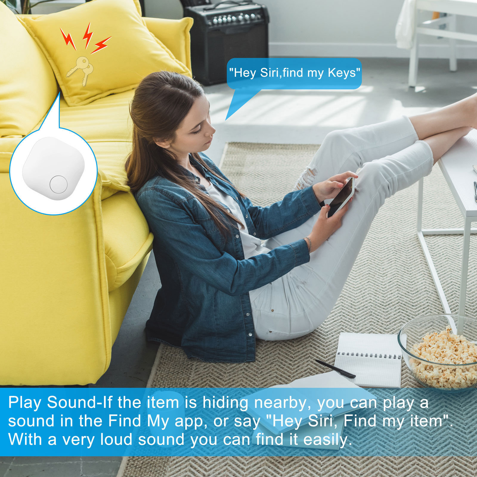 Buy Wholesale China Find My Small Smart Bt Gps Tracker Air Tag Vehicle 