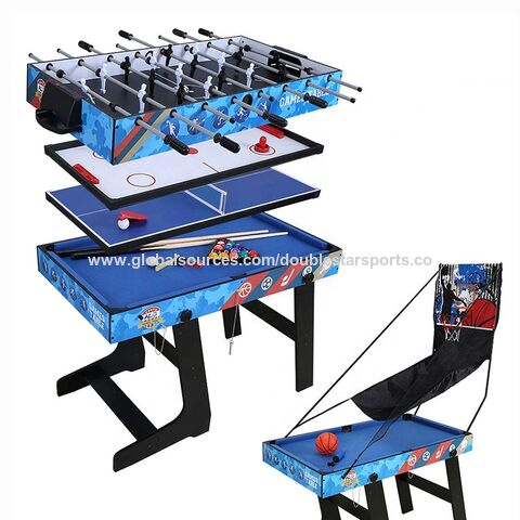 Multifunctional Portable 5 In 1 Soccer Table Game Table