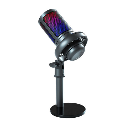 Mu900 Microphone Condensateur Studio Enregistrement Microphone USB Pour  Ordinateur Streaming Vidéo Jeu Podcasting Singing Mic Stand