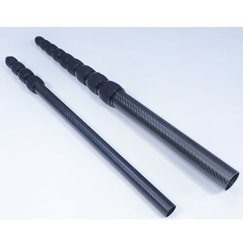 Carbon Fiber Telescopic Pole with Twist Buckle for Metal Detectors