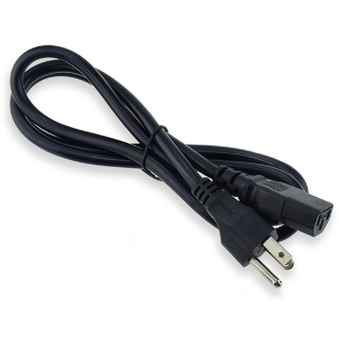 Power Cord, Eu Standard 250v 10a, 1.2m, Mains Power Cable Angular Socket  For Printer, Microwave, Oven, Etc.