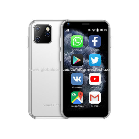 Compre Soyes Xs11 Android 6,0 Smartphone De Tamaño Pequeño Con Pantalla  Táctil De 2,5 Pulgadas Wifi Gps 3g Smart Pocket Mini Android Cherish y Mini  Smartphone de China por 26.2 USD