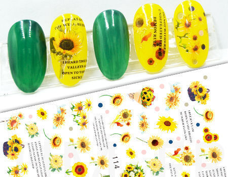 Buy Wholesale China Nail Stickers Fruit Design Nail Art Decoration