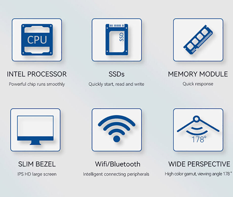Buy Wholesale China 23.8" 24'' All In One Pc Intel Core I7/i5/i3 ...