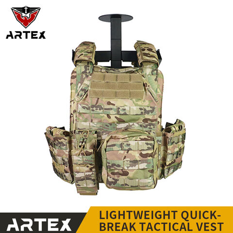 Buy Wholesale China Artex 1000d Nylon Professional Military 6094  Bulletproof Tactical Lightweight Quick Attack Tactical Vest Oem &  Bulletproof Vest at USD 38.69