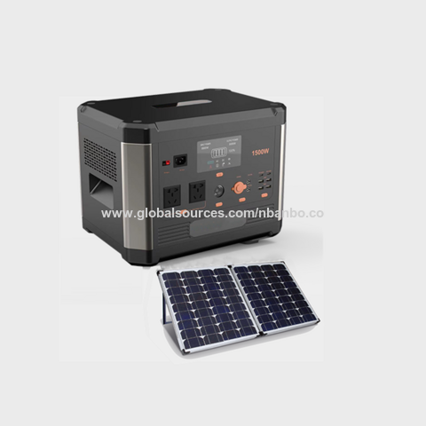 Central eléctrica portátil 200W panel solar 1132Wh generador solar