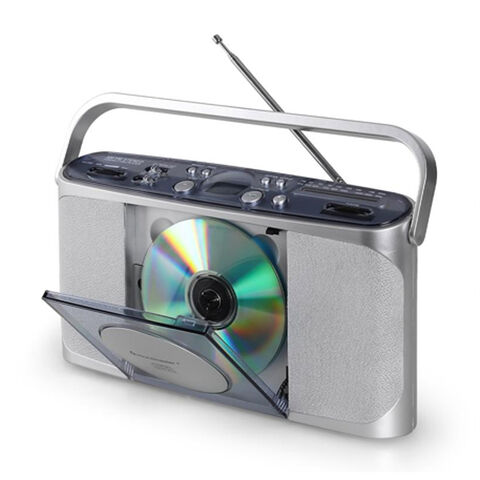 Lecteur CD stéréo portable avec radio stéréo Am-fm 