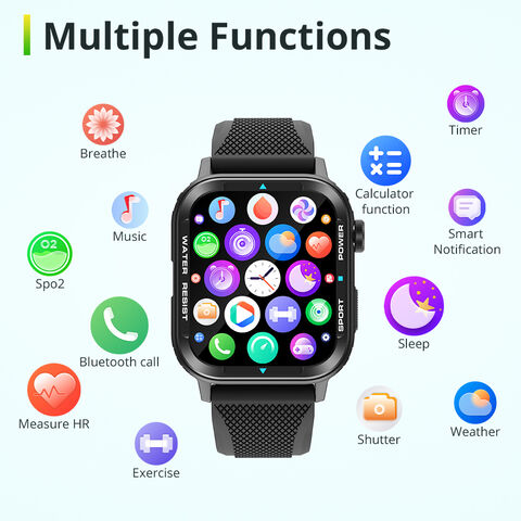 Hk21 Bluetooth Call Smartwatch And Pressure Multi Exercise Watch