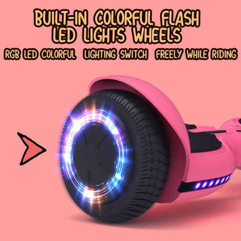 Hoverboard with music online and lights