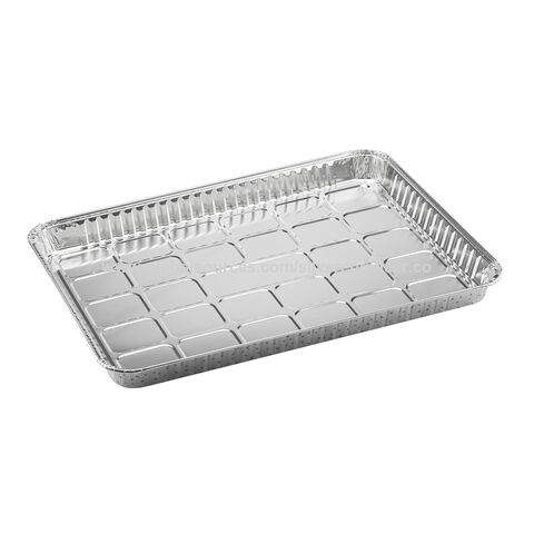 Bandeja Aluminio Rectangular Grande (1 ud)