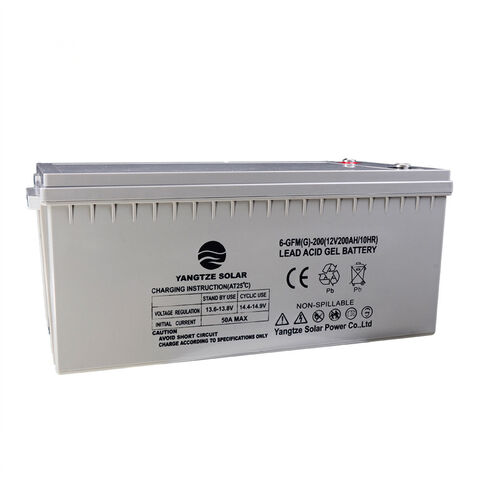 Yangtze Power 12V 200ah Solar Battery Backup System - China Solar Battery  Backup System, 12V 200ah Gel Battery