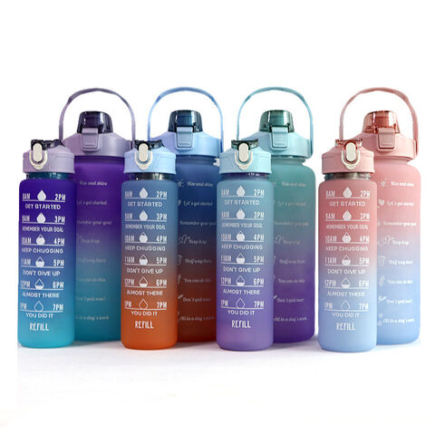 Multicolor Pill Water Bottle (400ml)