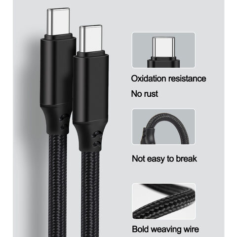 USB Typ C zu C PD 100W USB 3.1 Schnellladekabel 5A USB-Kabel