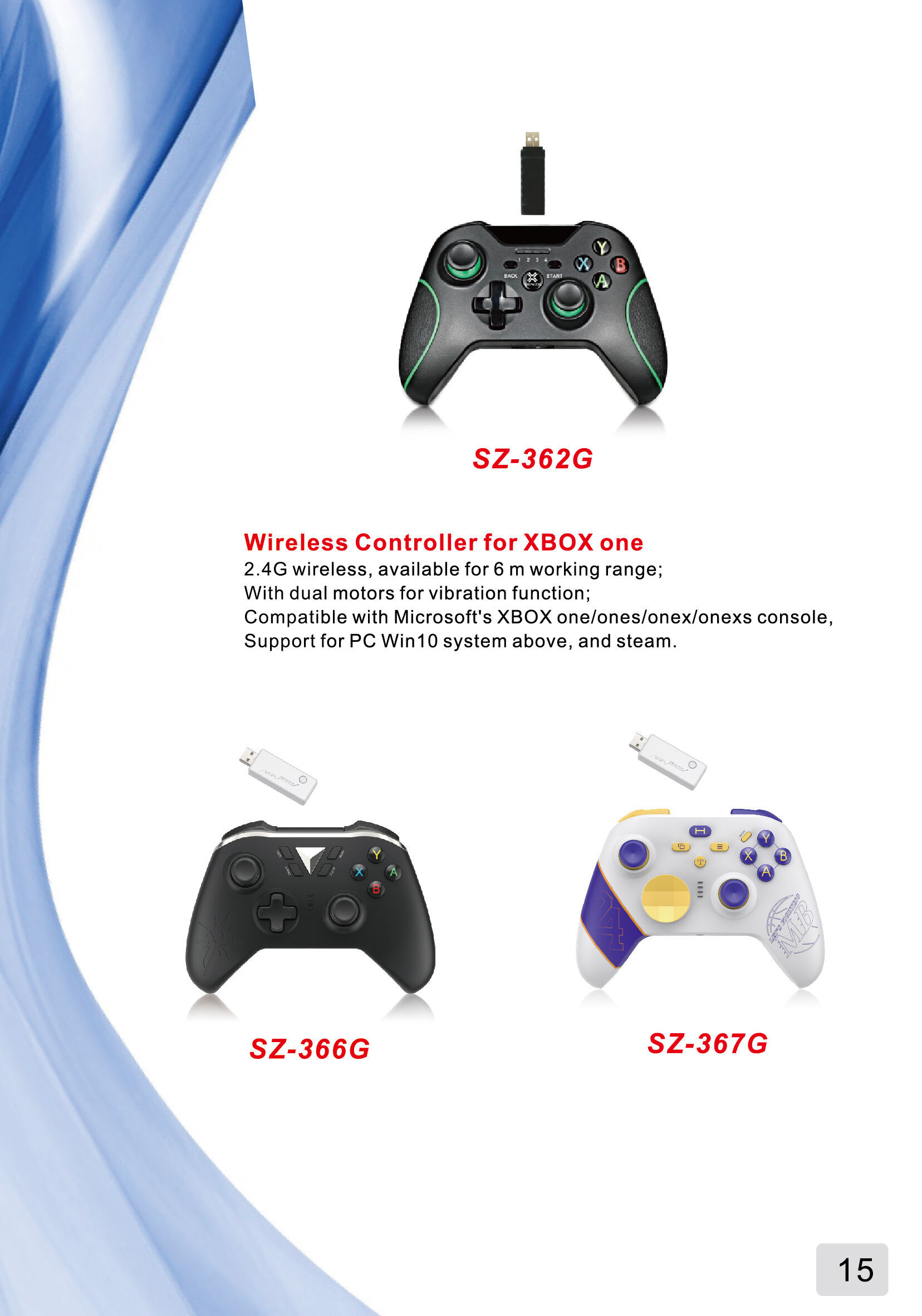 Buy Wholesale China Factory 2023 New Product Xbox One Wireless Controller Xbox1 2.4g Wireless