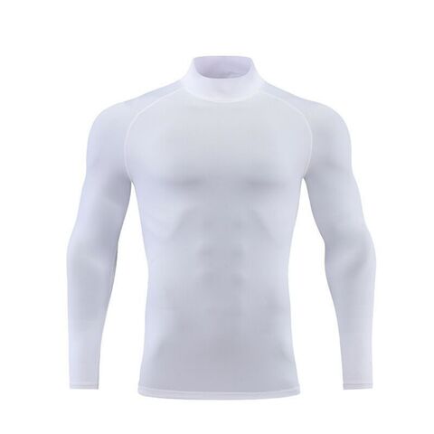 Camiseta de gimnasio para hombre, de manga corta, casual, en blanco,  delgada, para entrenamiento, ropa de verano (color negro, talla: M)