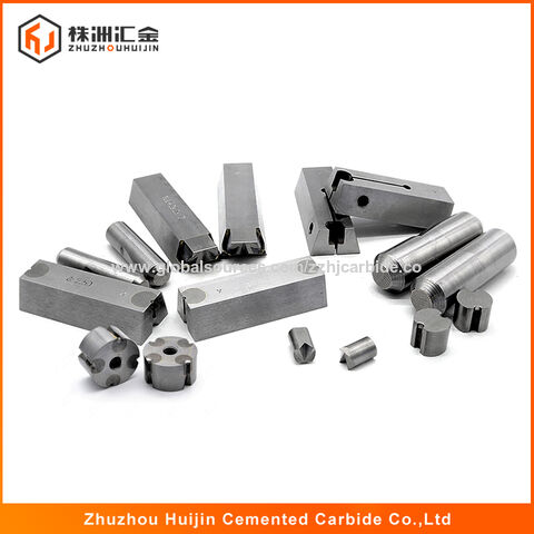 Profile Grinding Precision Carbide Steel Square Hole Punch Tooling  Components - China Stamping, Oval