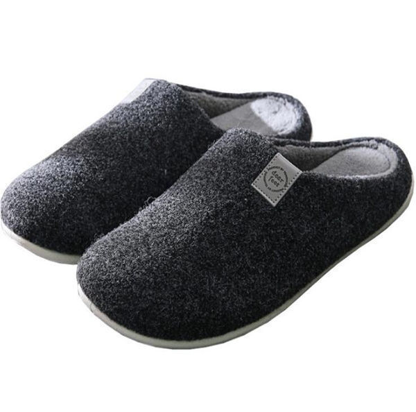 Men Slippers Winter Plush Warm Shoes Men Casual Flat House Indoor Bedroom Cotton Slides Comfort Slippers Men