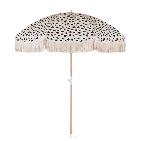 Custom Luxury Portable 6 7 Feet Vintage Boho Wooden Pole Canvas Fringe Sun  Outdoor Parasols Beach Umbrellas with Tassels - China Beach Umbrella and  Canvas Beach Umbrellas price