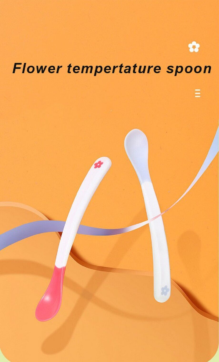 Buy Wholesale China Flower Pattern Hot Changing Color Baby Feeding