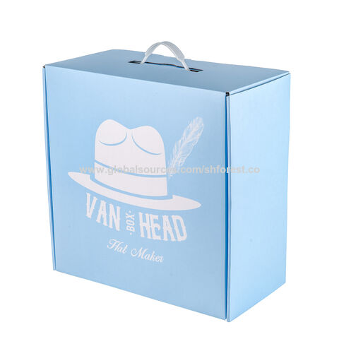 Buy Wholesale China Qualitycustom Logo Printing Cowboy Hat Box