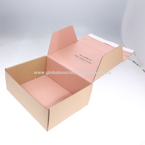 Bespoke Disposable Corrugated Packing Moving Paper Box with Handle
