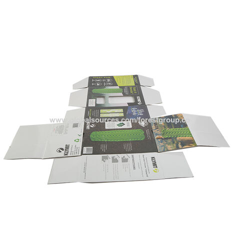 Factory Custom Logo Retail Box electronic products Paper Packaging Boxes with clear window.