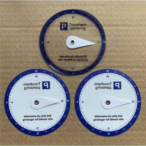 Buy Wholesale China Car Accessories Custom Paper Digital Parking Clock/parking  Timer/car Parking Disc & Parking Disc at USD 0.15