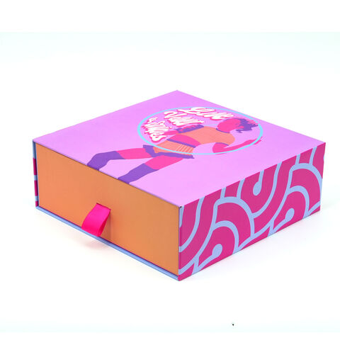 Personalizar el logotipo de impresión cajas de cajones productos de cartón embalaje cajas de papel correderas