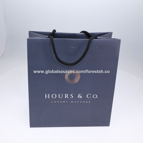 New Design High-end Eco-friendly Brown Paper Craft Bags