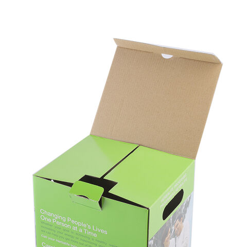 Free sample CMYK Customized Print Matte Corrugated Shipping Paper Boxes