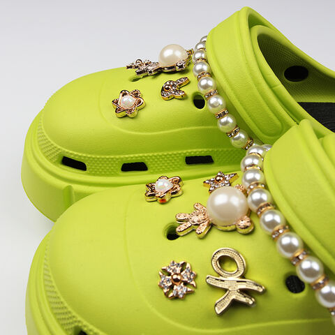 Luxury Designer Shoe Charms Crocs Bling Jewelry
