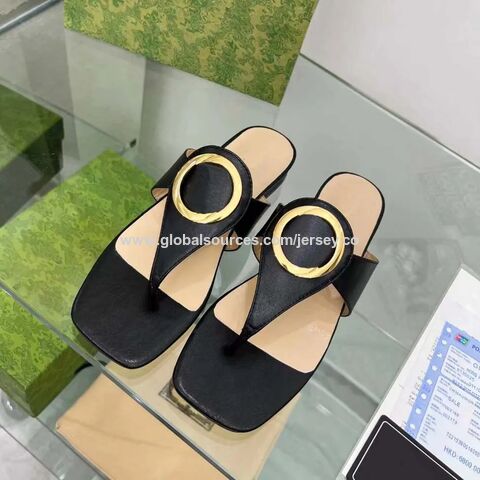 Buy Wholesale China Sandals Stylish Luxury Brand Slipper Men Women