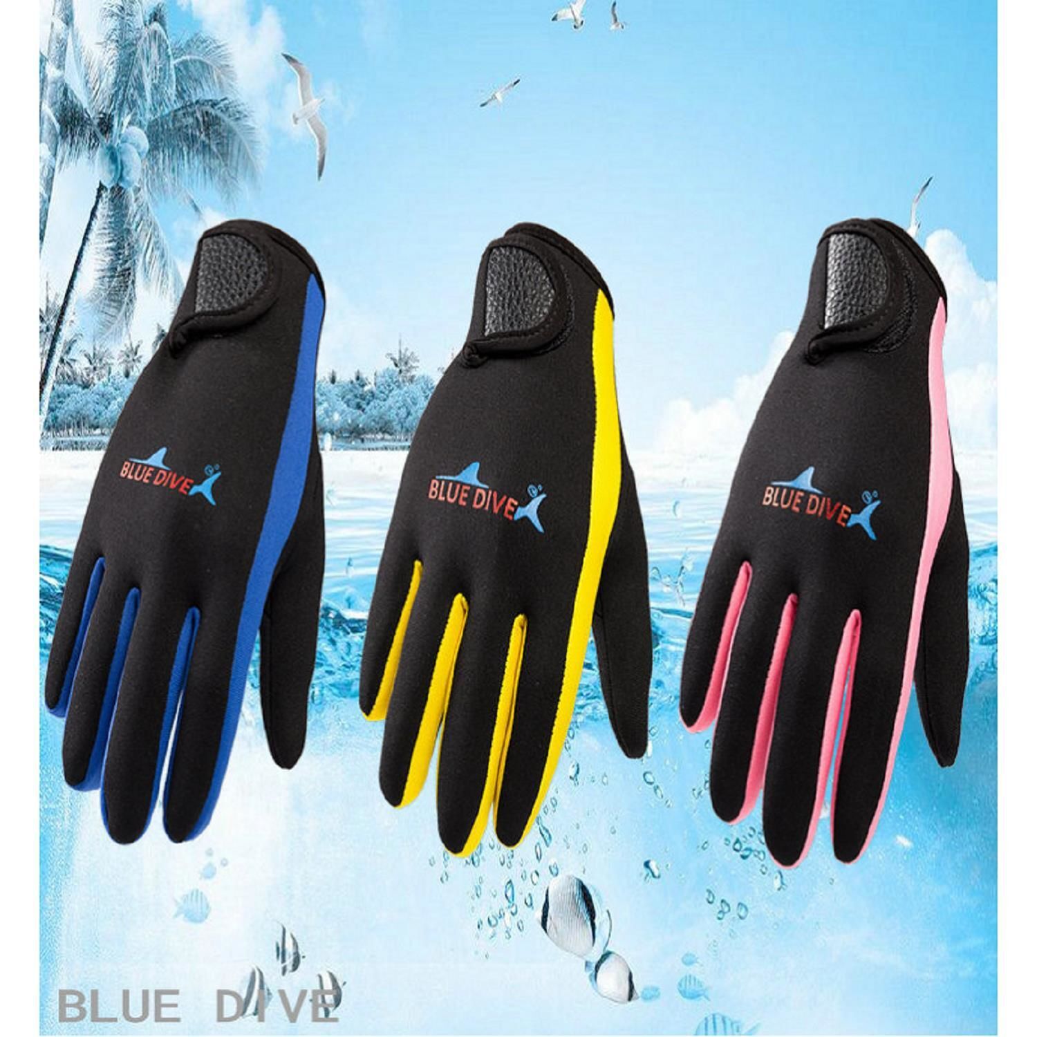Buy Wholesale China Wetsuit Diving Gloves Wear Resistant Nonslip