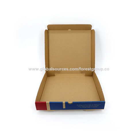 Pizza Box, 12', 14', Custom Size, Corrugated and White Cardboard Pizza Boxes,  Customized/Printed Logo Pattern, Insulation/Handle Design - China Pizza Box,  Pizza Boxes