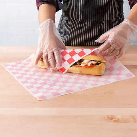 Wax Paper Sheets for Food, Greaseproof Deli Wrapping Paper, Perfect for  Hamburger Sandwiches, Picnics, Parties - China Greaseproof Paper, Custom Greaseproof  Paper