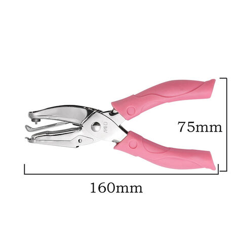 Pince à poinçonner outils à main accessoires de bricolage fer rose multi-style rond cœur étoile à main