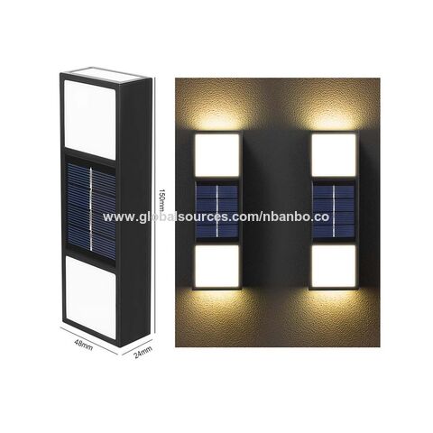 Applique murale LED solaire pour la maison