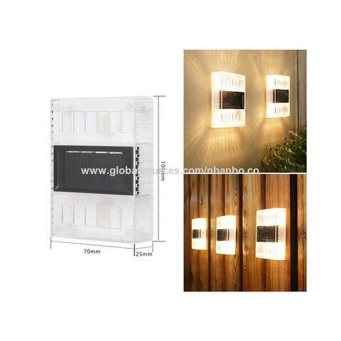 Applique murale LED solaire pour la maison