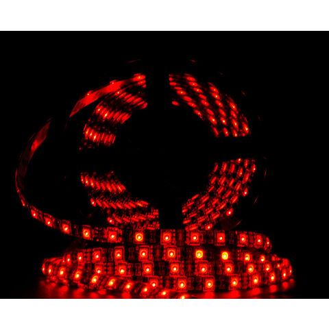 Tira flexible LED adhesiva multicolor de 204 "5M RGB, con control remoto