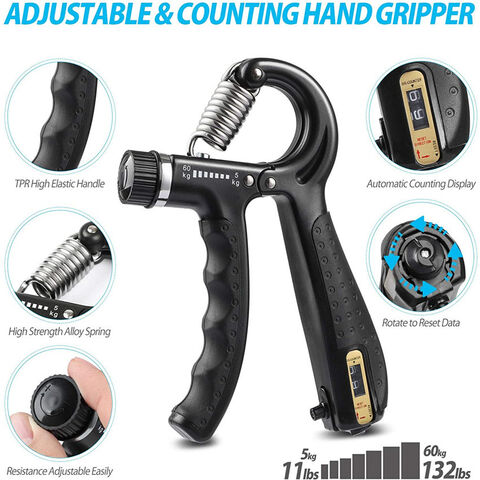 Factory Direct High Quality China Wholesale Hand Grip Strengthener Kit (6  Pieces) Forearm Finger Exerciser Massage Ball Adjustable Hand Gripper  O-ring Grip Trainer $3.2 from Huangyuxing Group Co. Ltd