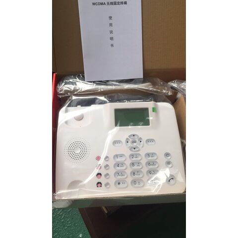 Teléfono de escritorio GSM inalámbrico - Quadband, función SMS