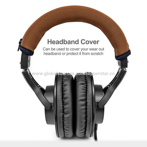 غطاء عصابة الرأس البديل M50BT لسماعات الرأس Audio Technica ATH M50X M50 M40X M40 M30X M20X، وسائد الأذن، عصابة الرأس، وسادة الرأس
