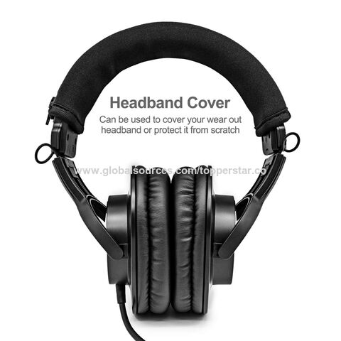 غطاء عصابة الرأس البديل M50BT لسماعات الرأس Audio Technica ATH M50X M50 M40X M40 M30X M20X، وسائد الأذن، عصابة الرأس، وسادة الرأس