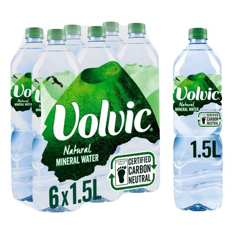 Natural Mineral Water - Volvic - 8 L