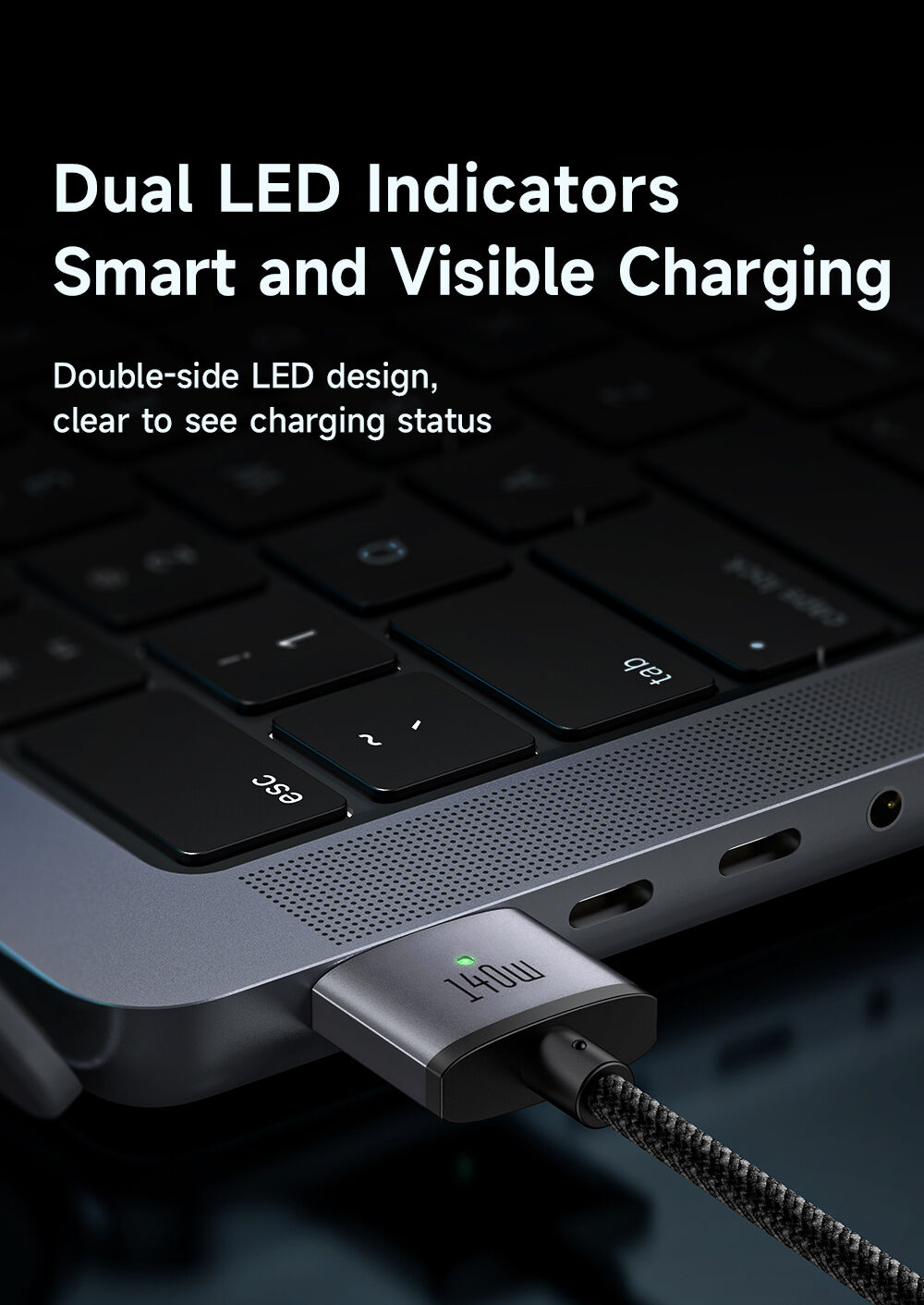 Buy Wholesale China Mcdodo New Metal Usb-c To Magsafe 3 2m 140w Pd3.1 ...