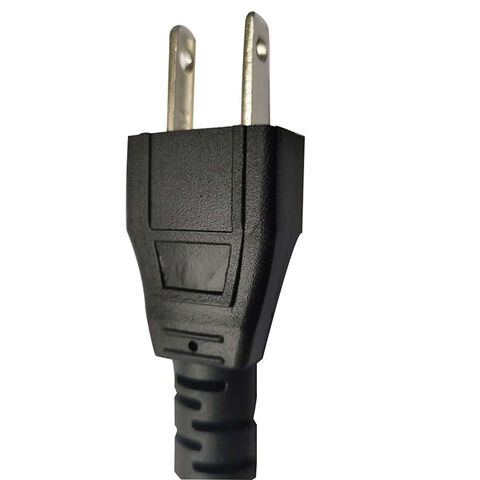 Enchufe USA de 3 pines NEMA 5-15p con cable 1m 18AWG Cable de alimentación  de CA IEC C13 cables de extensión cable de alimentación Cable de  alimentación para portátiles de EE.UU 