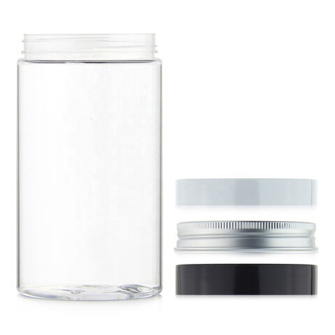 Hot Sellingn 500g Transparent Plastic Pet Round Storage Food Jar with Screw  Cap - China Round Pet Plastic Storage Food Jar, 500g Round Plastic Food Jar  with Screw Cap